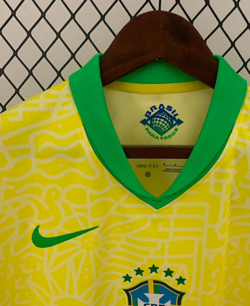 Camisa Titular Brasil 2024 - Home