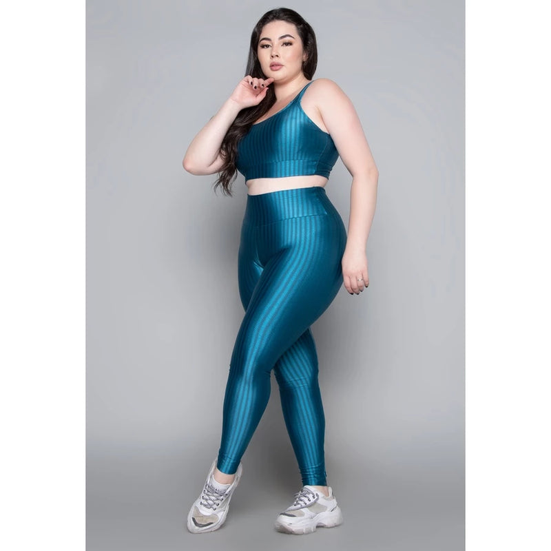 Conjunto Aceleratto Top e Legging New Zig 3D