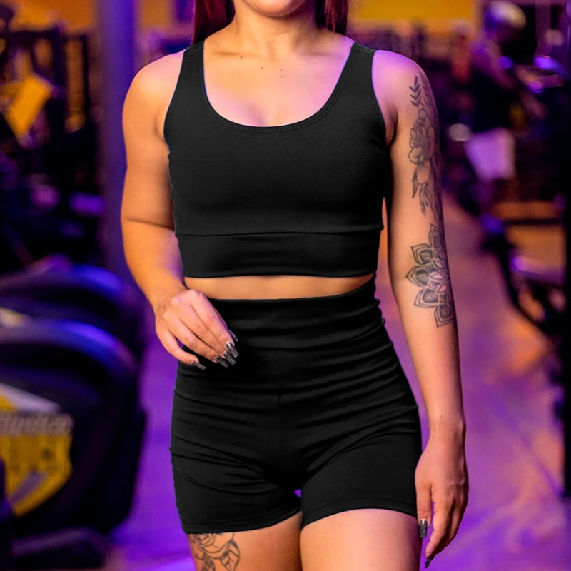 Conjunto Aceleratto Top e Short Suplex