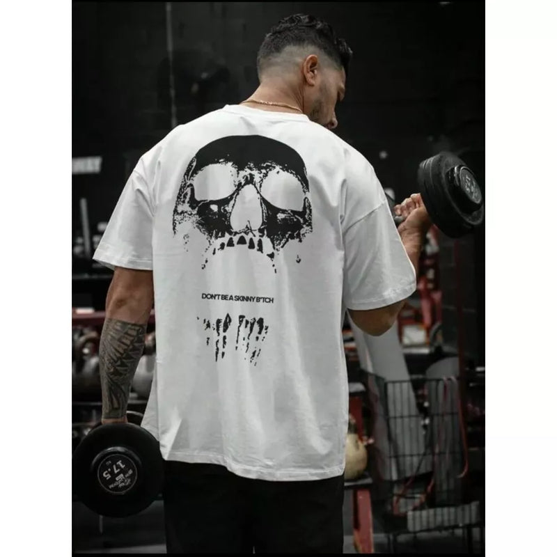 Camiseta Oversized Aceleratto Caveira