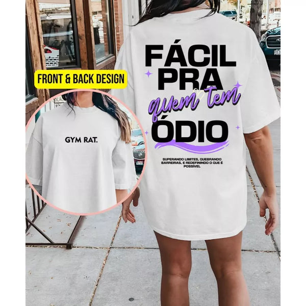 Camiseta Aceleratto Flow Oversized - Edição Female