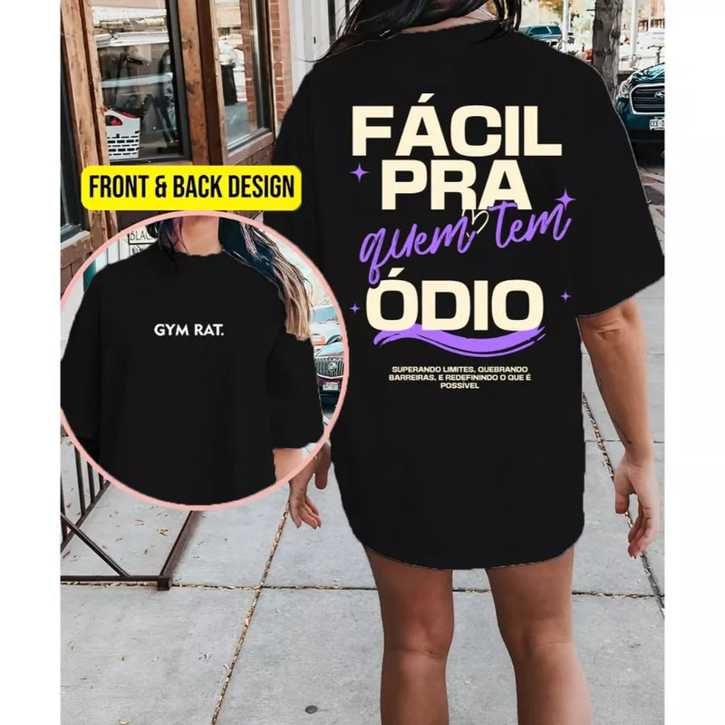 Camiseta Aceleratto Flow Oversized - Edição Female