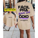 Camiseta Aceleratto Flow Oversized - Edição Female