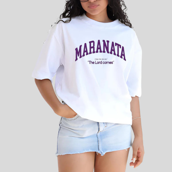 Camiseta Aceleratto Oversized Maranata