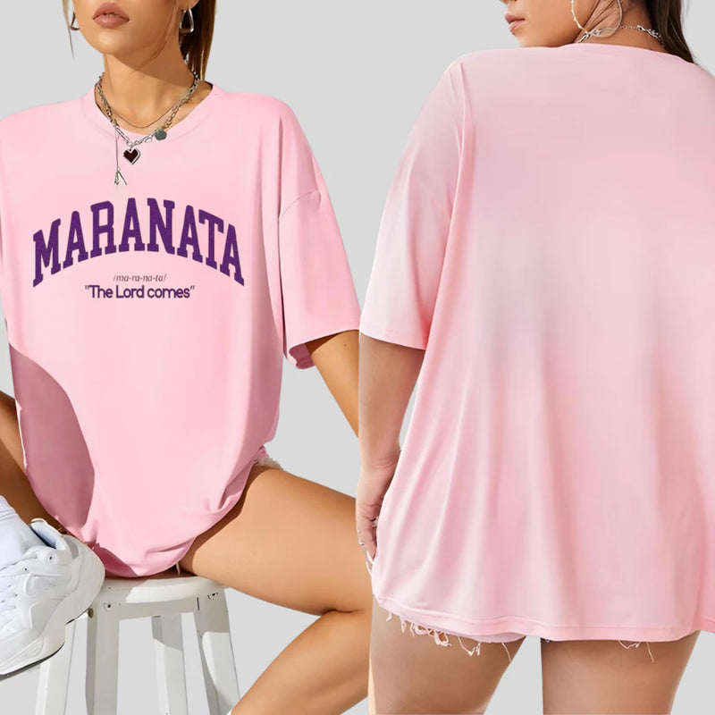 Camiseta Aceleratto Oversized Maranata