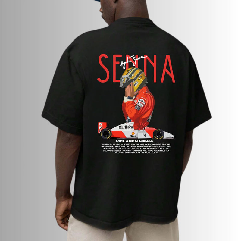 Camiseta Aceleratto Oversized Ayrton Senna
