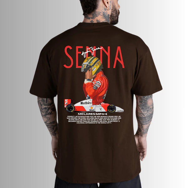 Camiseta Aceleratto Oversized Ayrton Senna