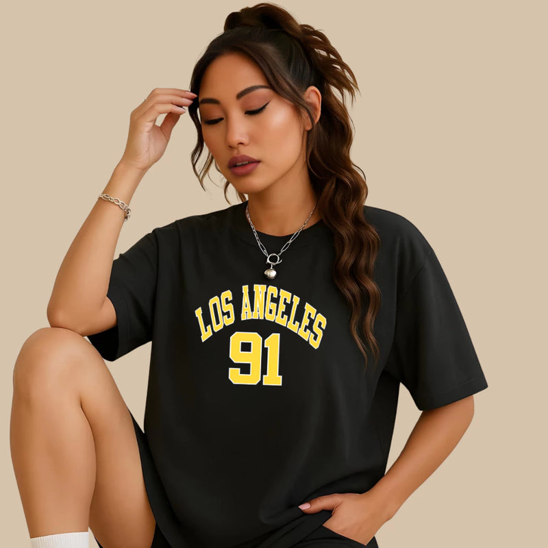 Camiseta Oversized Aceleratto Los Angeles