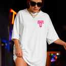 Camiseta Aceleratto Oversized Pink Gangster