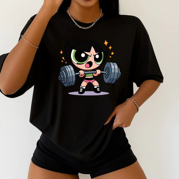 Camiseta Aceleratto Oversized As Meninas Superpoderosas - Docinho