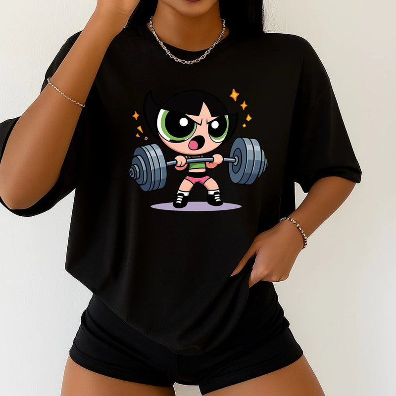 Camiseta Aceleratto Oversized As Meninas Superpoderosas - Docinho
