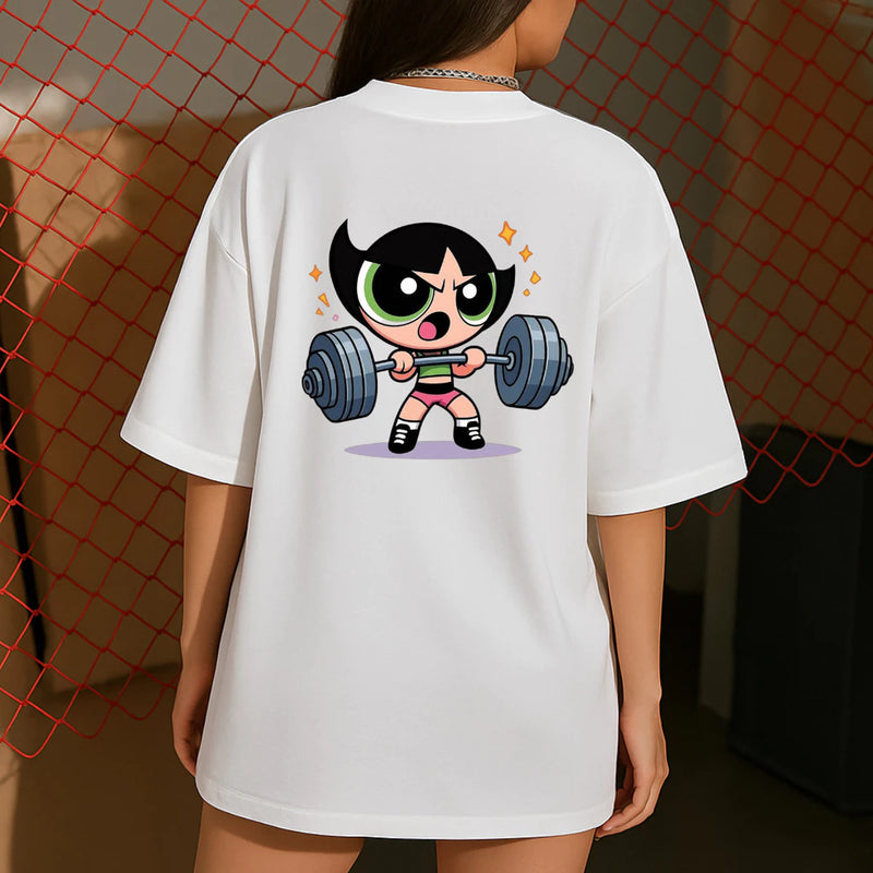 Camiseta Aceleratto Oversized As Meninas Superpoderosas - Docinho