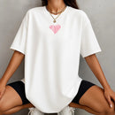 Camiseta Aceleratto Oversized Coração