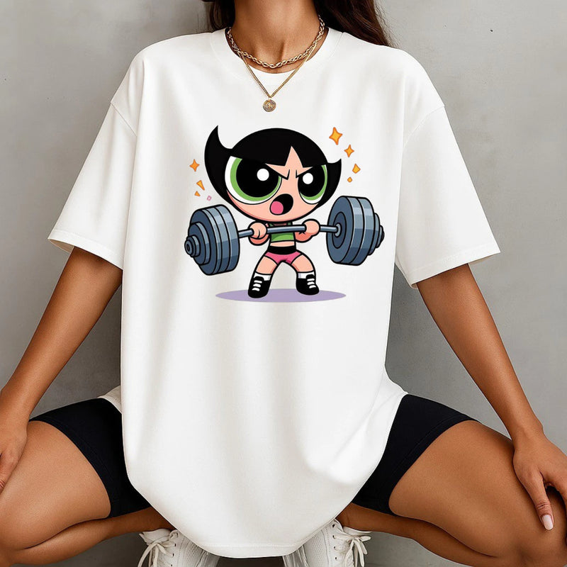Camiseta Aceleratto Oversized As Meninas Superpoderosas - Docinho