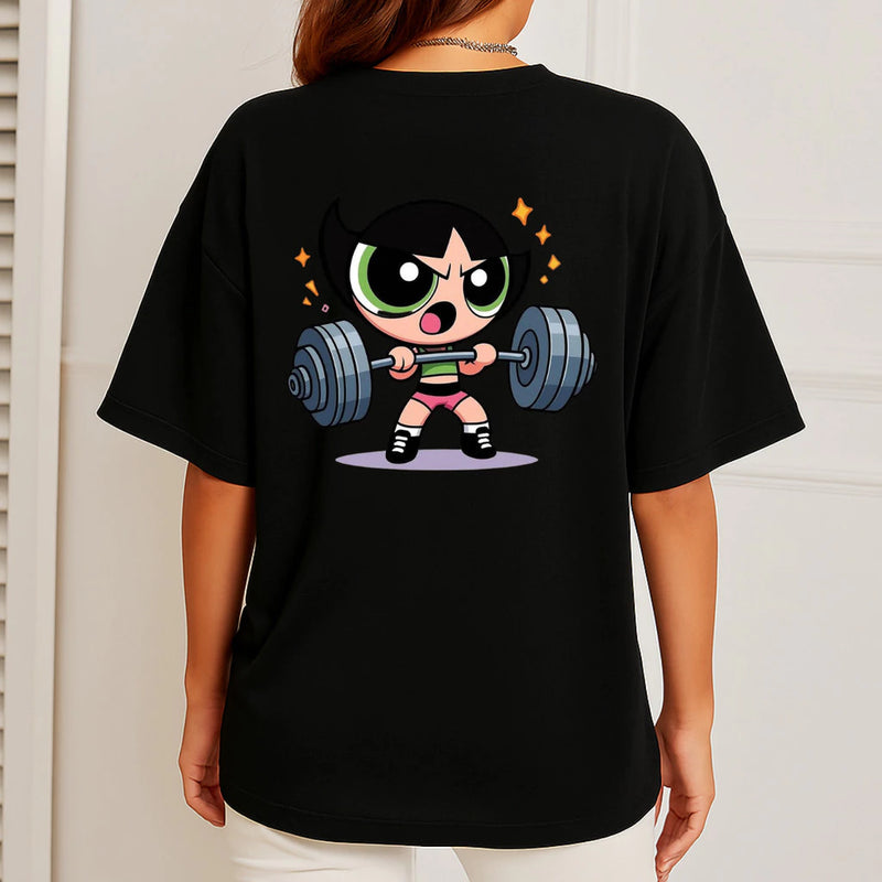 Camiseta Aceleratto Oversized As Meninas Superpoderosas - Docinho